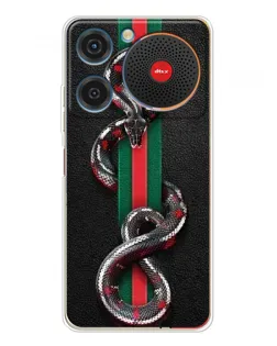 Чохол для ZTE Nubia Music з картинкою «Gucci — змія на смузі»