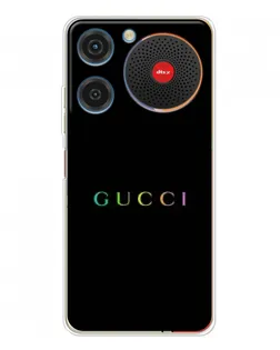 Чохол для ZTE Nubia Music з картинкою «Gucci — неоновий мінімалізм»
