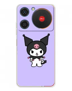 Чехол для ZTE Nubia Music с картинкой «Kuromi — нежный фиолетовый» Чехол для ZTE Nubia Music с картинкой «Kuromi — нежный фиолетовый»