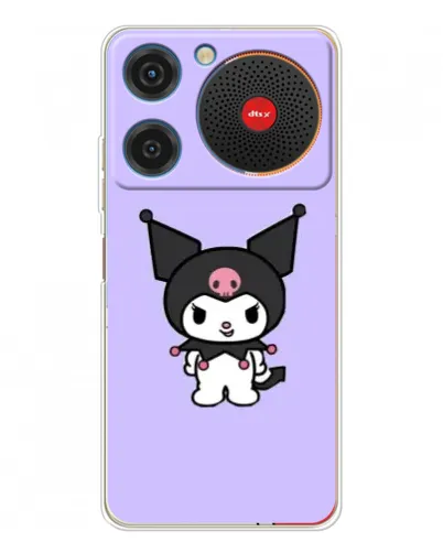 Чехол для ZTE Nubia Music с картинкой «Kuromi — нежный фиолетовый» Чехол для ZTE Nubia Music с картинкой «Kuromi — нежный фиолетовый»