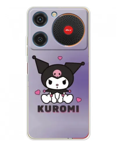 Чехол для ZTE Nubia Music с картинкой «Kuromi — фиолетовый арт» Чехол для ZTE Nubia Music с картинкой «Kuromi — фиолетовый арт»