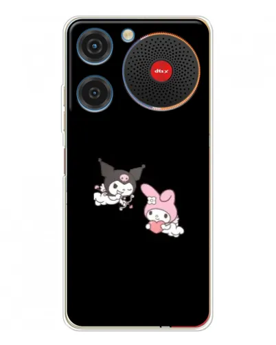 Чехол для ZTE Nubia Music с картинкой «My Melody и Kuromi» Чехол для ZTE Nubia Music с картинкой «My Melody и Kuromi»