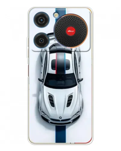 Чехол для ZTE Nubia Music с картинкой «Вид сверху — BMW M»