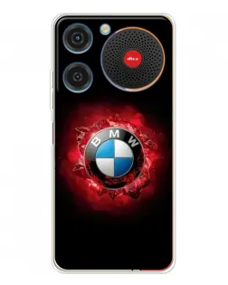 Чехол для ZTE Nubia Music с картинкой «Логотип BMW — вспышка»