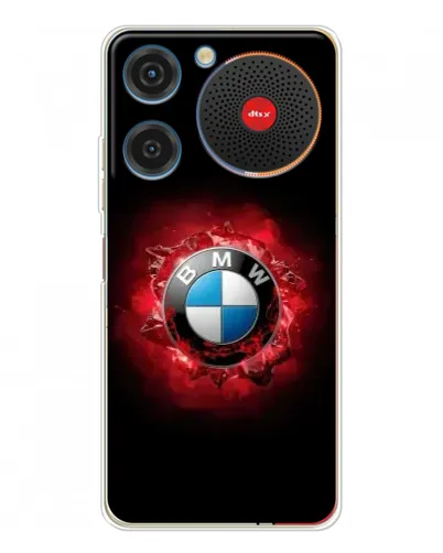 Чехол для ZTE Nubia Music с картинкой «Логотип BMW — вспышка»