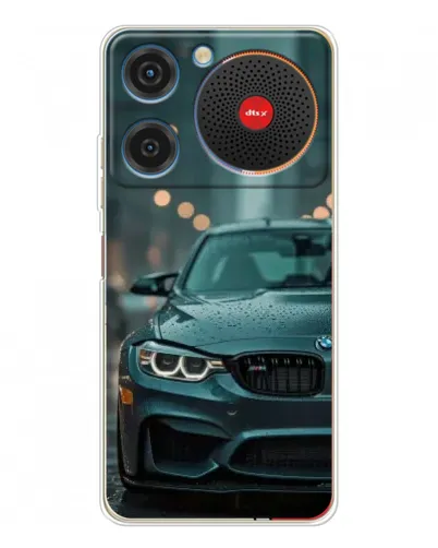 Чехол для ZTE Nubia Music с картинкой «BMW в огнях города»