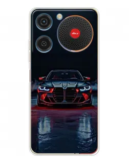 Чехол для ZTE Nubia Music с картинкой «BMW на мокрой дороге»
