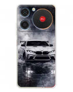 Чехол для ZTE Nubia Music с картинкой «BMW сквозь туман»