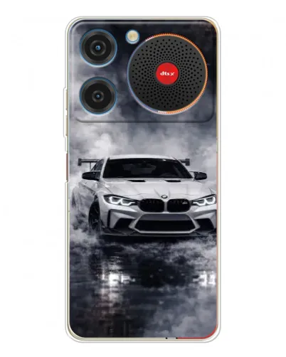 Чехол для ZTE Nubia Music с картинкой «BMW сквозь туман»