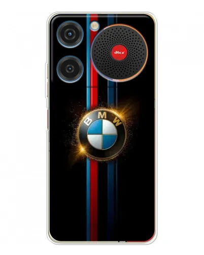 Чехол для ZTE Nubia Music с картинкой «BMW M-Power неон»