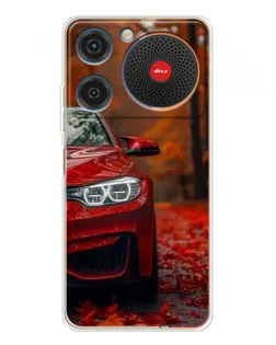 Чехол для ZTE Nubia Music с картинкой «Осенняя BMW M4»