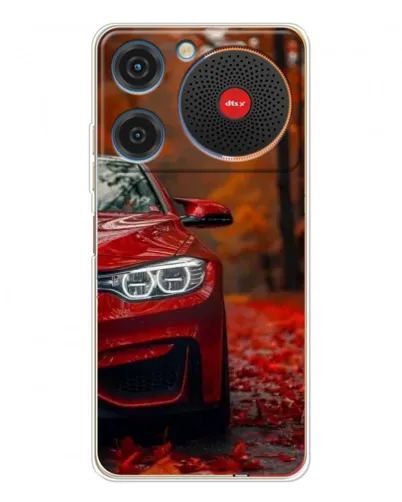 Чехол для ZTE Nubia Music с картинкой «Осенняя BMW M4»