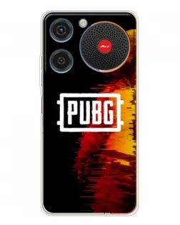 Чохол для ZTE Nubia Music з картинкою «Яскравий логотип PUBG»
