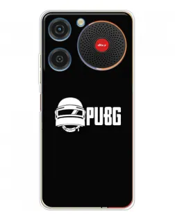 Чехол для ZTE Nubia Music с картинкой «PUBG — классический лого»