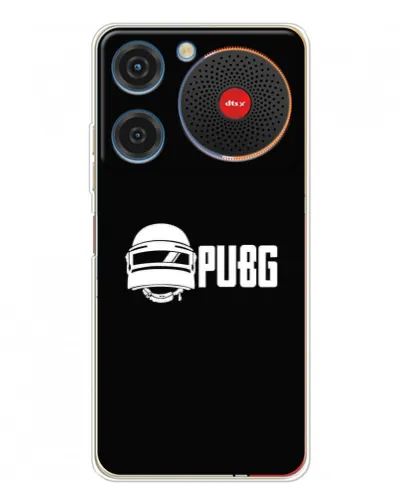 Чехол для ZTE Nubia Music с картинкой «PUBG — классический лого»