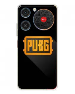 Чехол для ZTE Nubia Music с картинкой «PUBG — рамка лого»