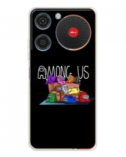 Чохол для ZTE Nubia Music з картинкою «Логотип Among Us»