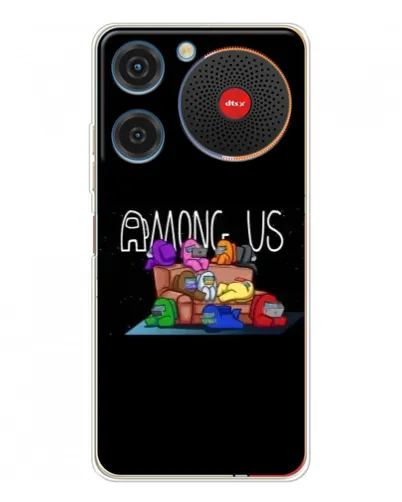 Чехол для ZTE Nubia Music с картинкой «Логотип Among Us» Чехол для ZTE Nubia Music с картинкой «Логотип Among Us»