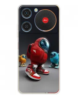 Чехол для ZTE Nubia Music с картинкой «Among Us — 3D стиль» Чехол для ZTE Nubia Music с картинкой «Among Us — 3D стиль»