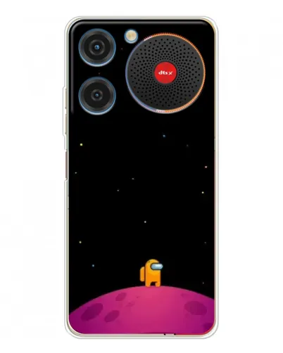 Чехол для ZTE Nubia Music с картинкой «Одинокий герой на планете» Чехол для ZTE Nubia Music с картинкой «Одинокий герой на планете»