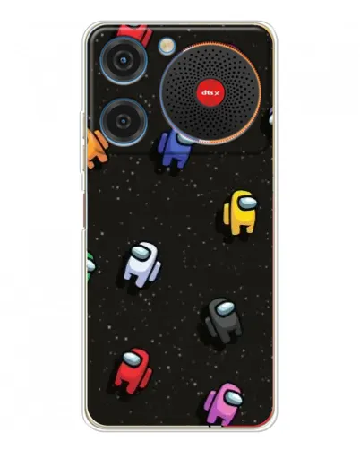 Чехол для ZTE Nubia Music с картинкой «Космический паттерн Among Us» Чехол для ZTE Nubia Music с картинкой «Космический паттерн Among Us»