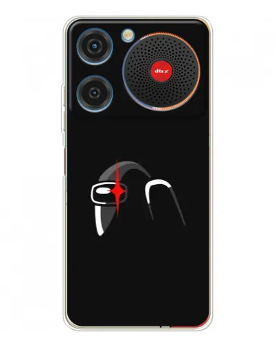 Чехол для ZTE Nubia Music с картинкой «Among Us шлем» Чехол для ZTE Nubia Music с картинкой «Among Us шлем»