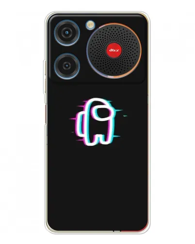 Чехол для ZTE Nubia Music с картинкой «Among Us неон» Чехол для ZTE Nubia Music с картинкой «Among Us неон»
