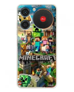 Чехол для ZTE Nubia Music с картинкой «Замок Minecraft» Чехол для ZTE Nubia Music с картинкой «Замок Minecraft»