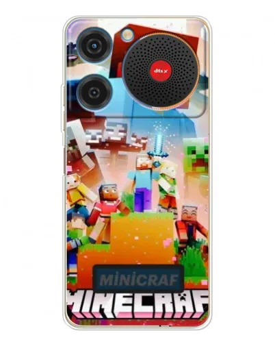 Чехол для ZTE Nubia Music с картинкой «Minecraft герои игры» Чехол для ZTE Nubia Music с картинкой «Minecraft герои игры»