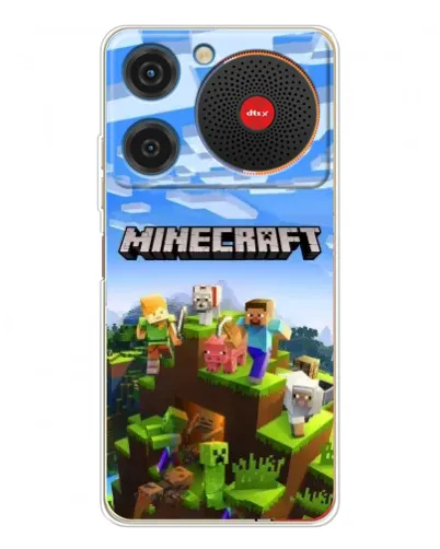 Чехол для ZTE Nubia Music с картинкой «Minecraft классический мир» Чехол для ZTE Nubia Music с картинкой «Minecraft классический мир»