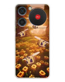 Чехол для ZTE Nubia Music с картинкой «Поле подсолнухов»