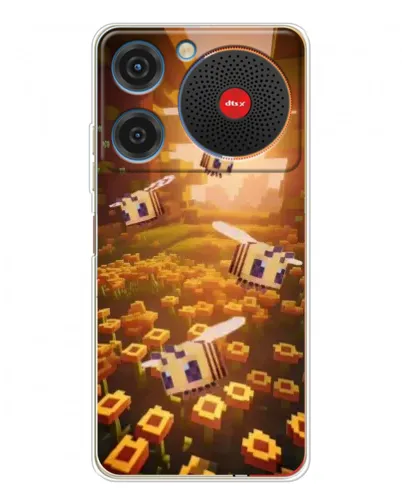 Чехол для ZTE Nubia Music с картинкой «Поле подсолнухов» Чехол для ZTE Nubia Music с картинкой «Поле подсолнухов»