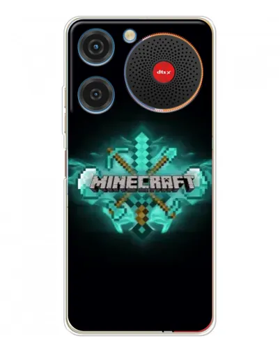 Чехол для ZTE Nubia Music с картинкой «Minecraft Diamond лого» Чехол для ZTE Nubia Music с картинкой «Minecraft Diamond лого»