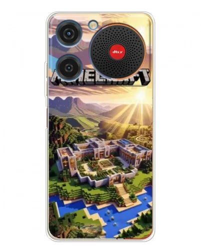 Чехол для ZTE Nubia Music с картинкой «Minecraft панорама» Чехол для ZTE Nubia Music с картинкой «Minecraft панорама»