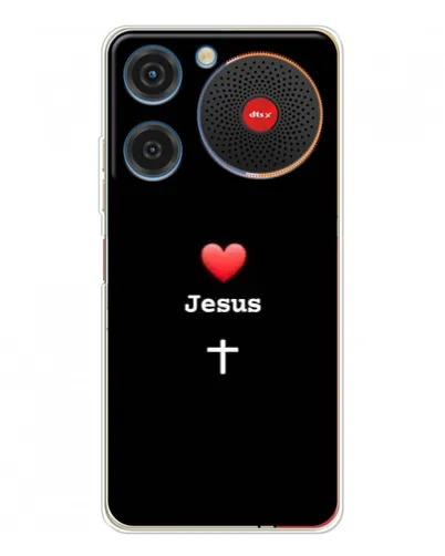 Чехол для ZTE Nubia Music с картинкой «Сердце - Jesus» Чехол для ZTE Nubia Music с картинкой «Сердце - Jesus»