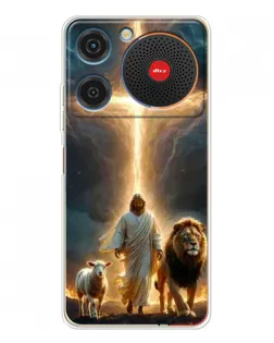 Чехол для ZTE Nubia Music с картинкой «Лев Иуды и Свет» Чехол для ZTE Nubia Music с картинкой «Лев Иуды и Свет»