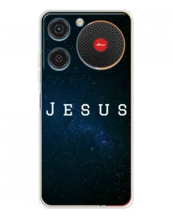 Чехол для ZTE Nubia Music с картинкой «Звездное небо Jesus»