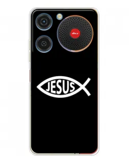 Чехол для ZTE Nubia Music с картинкой «Классический Jesus»