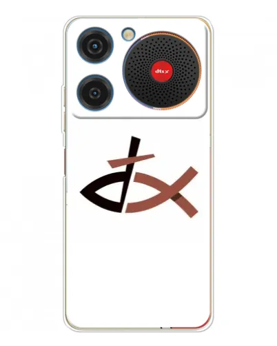Чехол для ZTE Nubia Music с картинкой «Рыба и крест» Чехол для ZTE Nubia Music с картинкой «Рыба и крест»
