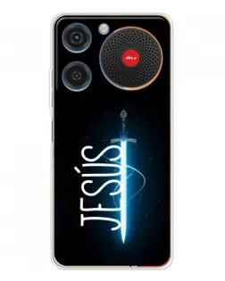 Чехол для ZTE Nubia Music с картинкой «Меч Духа Jesus»