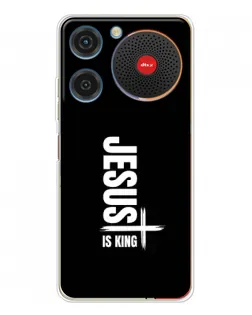 Чехол для ZTE Nubia Music с картинкой «Вертикаль веры Jesus»