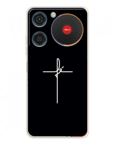 Чехол для ZTE Nubia Music с картинкой «Тонкий крест» Чехол для ZTE Nubia Music с картинкой «Тонкий крест»
