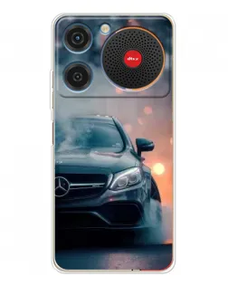 Чехол для ZTE Nubia Music с картинкой «Mercedes — ночной город» Чехол для ZTE Nubia Music с картинкой «Mercedes — ночной город»