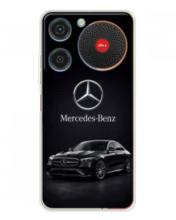 Чехол для ZTE Nubia Music с картинкой «Mercedes — решетка радиатора»