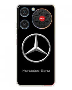 Чехол для ZTE Nubia Music с картинкой «Mercedes Silver Logo»