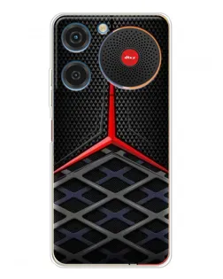 Чехол для ZTE Nubia Music с картинкой «Mercedes Carbon Grid»