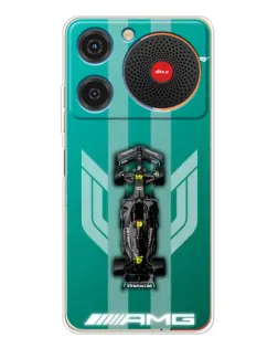 Чехол для ZTE Nubia Music с картинкой «Mercedes AMG Petronas»