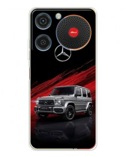 Чехол для ZTE Nubia Music с картинкой «Mercedes G-Class красный»