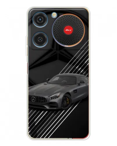 Чехол для ZTE Nubia Music с картинкой «Mercedes AMG — графика»