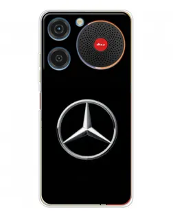 Чехол для ZTE Nubia Music с картинкой «Mercedes классический лого»